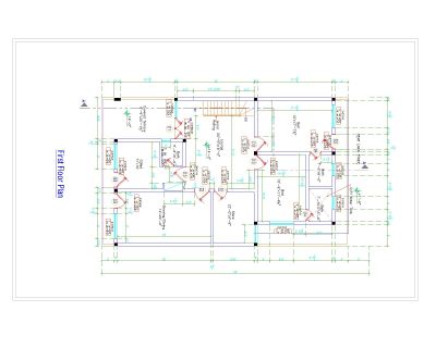 Free AutoCAD 2D Editable Drawings for Architectural Plan - 2