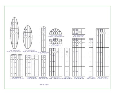 Free AutoCAD 2D Editable Drawings for Auburn Family