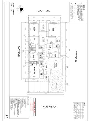 Free AutoCAD 2D Editable Drawings for Tinny Houses Detailed Floor Plan