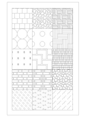 Free “AutoCAD Unique Hatches Style_11