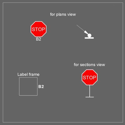 Sign road - STOP
