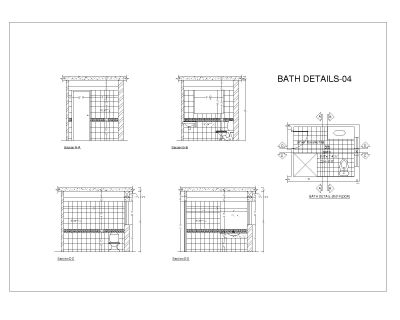 Free “Drawings for Bathroom Details-1”
