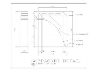 Free AutoCAD 2D Editable Drawings for Bracket Details