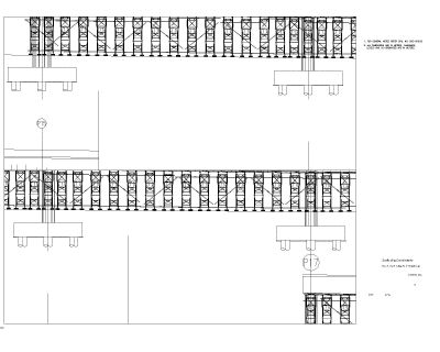 Free AutoCAD 2D Editable Drawings of Brdige Deck slab Scaffoleding- 1