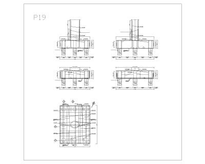 Free AutoCAD Editable Drawing for Bridge Pier Foundation Reinforcement Details_ 19