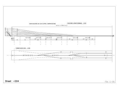 Free AutoCAD Drawing of Bridges Shop Drawings for Asia OP- 18