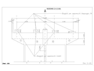Free AutoCAD Drawing of Bridges Shop Drawings for Asia OP- 4
