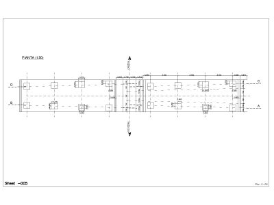 Free AutoCAD Drawing of Bridges Shop Drawings for Asia OP- 5