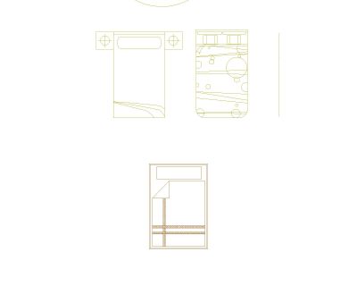 Free AutoCAD 2D Editable Drawings for British Standard Furniture Design_ 16