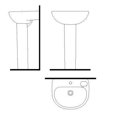 バスルーム家具-WHB 1