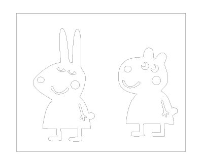 Free AutoCAD 2D Editable Drawings for Cartoon Animations - 39