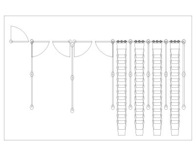 Free AutoCAD 2D Editable Drawings for Checkout Counter_1