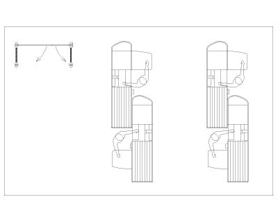 Free AutoCAD 2D Editable Drawings for Checkout Counter_ 4