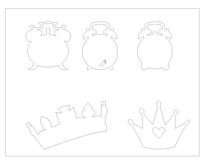 Free AutoCAD 2D Children Rooms Decoration Symbols - 8