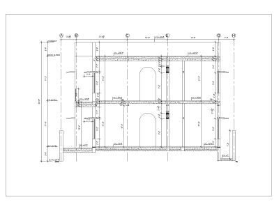 Free AutoCAD 2D Editable Drawings for Commercial Building Section Plan-1 (8)