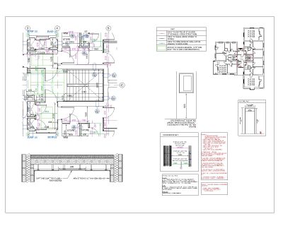 Communal Area 1st Floor Plan & Details (2) CAD Block – DWG AutoCAD Editable Drawing (Free Download)