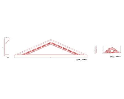 Free AutoCAD 2D Editable Drawings for Concrete Railing Design -1