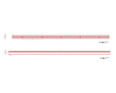 Free AutoCAD 2D Editable Drawings for Concrete Railing Design -3