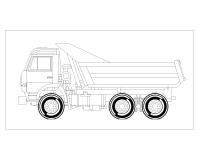 Free AutoCAD 2D Editable Drawings for Construction Transports for Mobilization_ 15