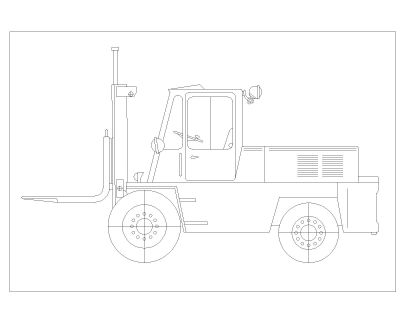 Free AutoCAD 2D Editable Drawings for Construction Transports for Mobilization_ 7