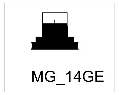 Free AutoCAD 2D Editable Drawings for Construction Vehicle Symbols to use - 13