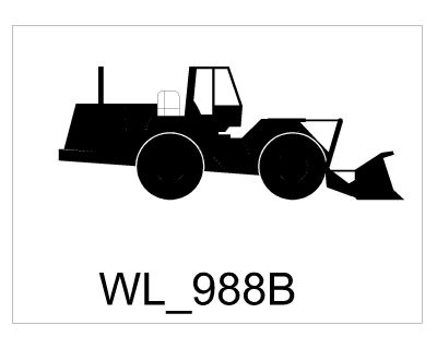 Free AutoCAD 2D Editable Drawings for Construction Vehicle Symbols to use - 20