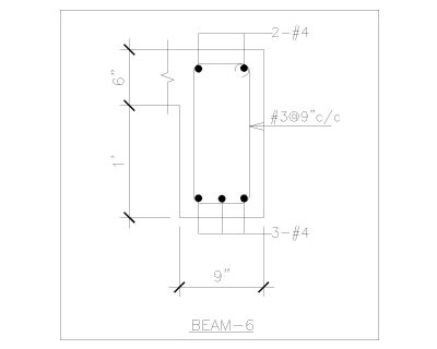 Free AutoCAD 2D Editable Drawings for Cross Sectional Views of Beams_ 7