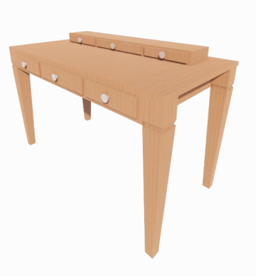 Desk-Office revit family
