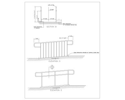 Free AutoCAD 2D Editable Drawings for Disabled Peoples Design Standards Symbols with Details_11
