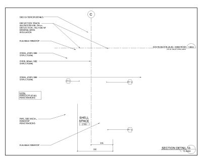 Free AutoCAD 2D Editable Drawings for Fire Seprataion - 37