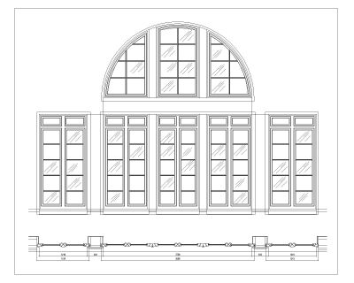 Free AutoCAD 2D Editable Drawings for Doors & Windows Unique Set options_ 2