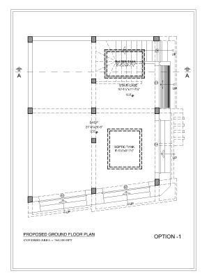 Double Story Shops Underground structure CAD Block – DWG AutoCAD Editable Drawing (Free Download)