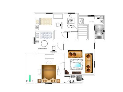 Dreamed House (2) CAD Block – DWG AutoCAD Editable Drawing (Free Download)