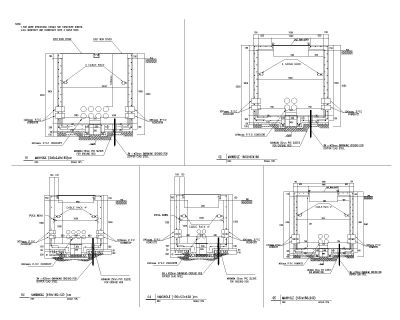 Free AutoCAD 2D Editable Drawings for Electric Legends & Details for Heavy Projects - 7