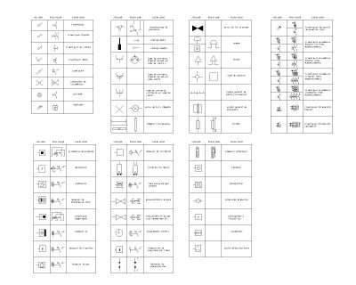 Free AutoCAD 2D Editable Drawings for Electrical Legends & Fixtures
