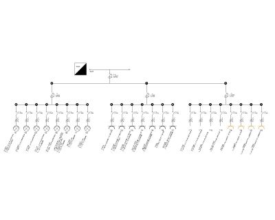 Free AutoCAD 2D Editable Drawings for Electrical panel diagram