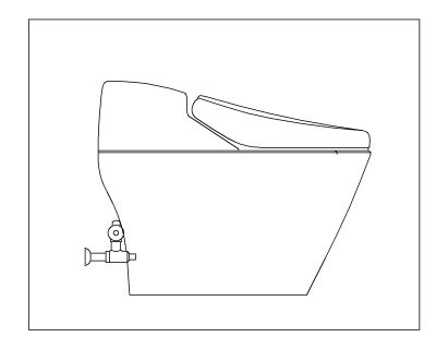 Free AutoCAD 2D Editable Drawings for Electronic Bidet Toilet Set_ 3