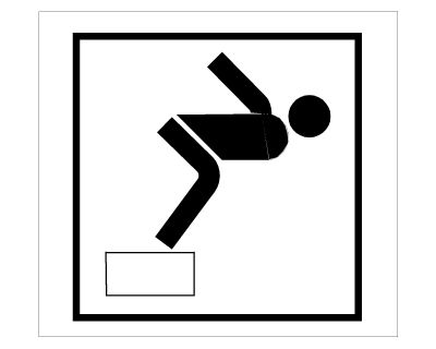 Free AutoCAD 2D editable Drawing of Exercise Signboard Vector Images for CAD - 21