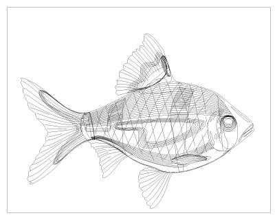 Free AutoCAD Drawing of Fishes are Moving Symbols-11
