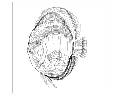 Free AutoCAD Drawing of Fishes are Moving Symbols-9
