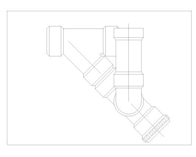 Free AutoCAD 2D Editable Drawings for PVC Items and Fitting for Plumbing Works-2