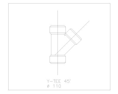 Free AutoCAD 2D Editable Drawings for PVC Items and Fitting for Plumbing Works-35