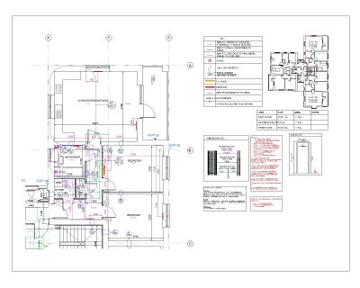 Small House Type (4) 1st Floor Plan & Details (4) CAD Block – DWG AutoCAD Editable Drawing (Free Download)