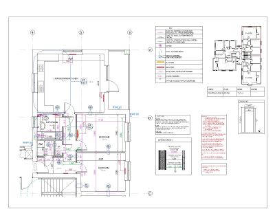 Small House Type (8) 1st Floor Plan & Details (8) CAD Block – DWG AutoCAD Editable Drawing (Free Download)