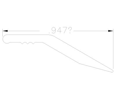 Free detailed drawing for Flooring Carpet Trim Transition-20