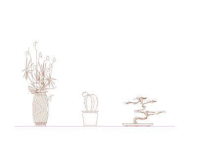 Free AutoCAD file of Flower Isometric Views for AutoCAD (2)
