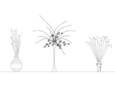 Free AutoCAD file of Flower Isometric Views for AutoCAD (3)