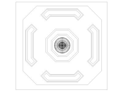 Free AutoCAD 2D Drawings of Fountaion Design-3