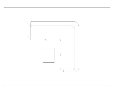 Free AutoCAD 2D Editable Drawings for Furniture for Office & Waiting Area_4