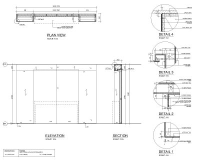 Free AutoCAD 2D Editable Drawings for Glass Cabinets New design